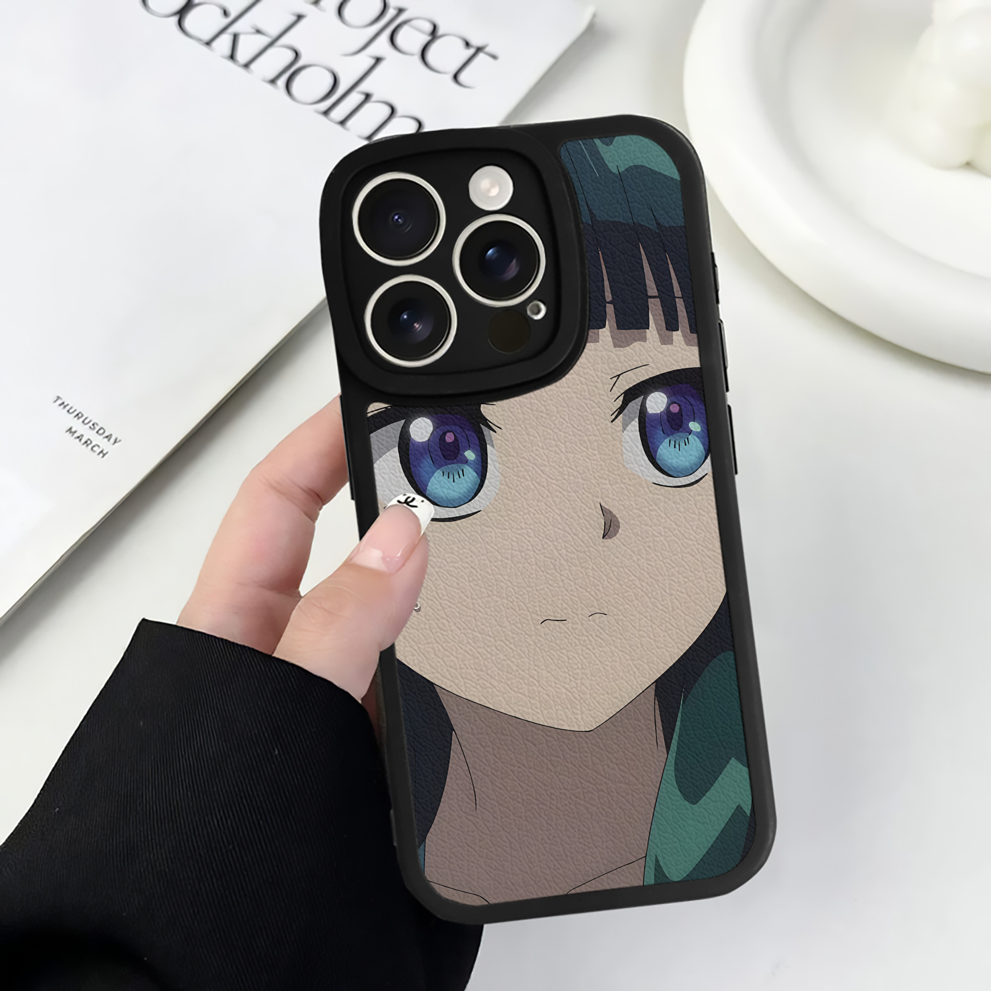 薬屋のひとりごと The Apothecary Diaries 【iPhone 16シリーズ対応】シリコンスマホケース（レザー調） 材質：シリコン